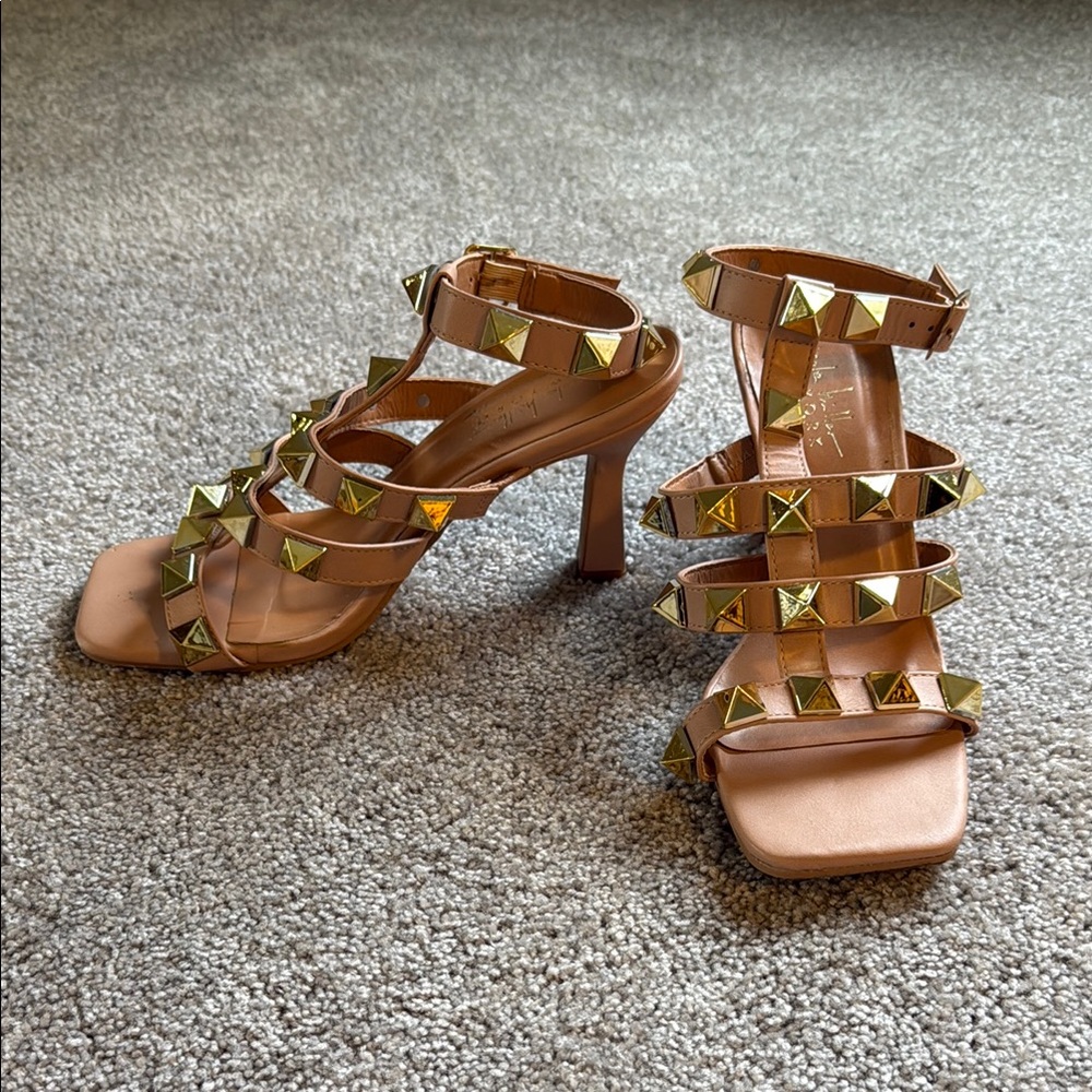 Nicole Miller Studded Heels